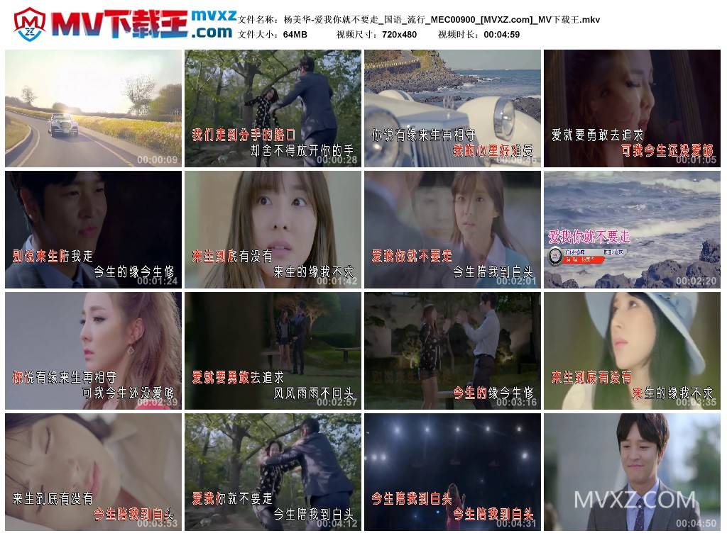 杨美华-爱我你就不要走_国语_流行_MEC00900